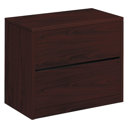 Hon 36" W 2 Drawer File Cabinet, Mahogany, Legal/Letter H10563.NN